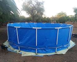 Lona para piscina flutuante Lona para piscina flutuante