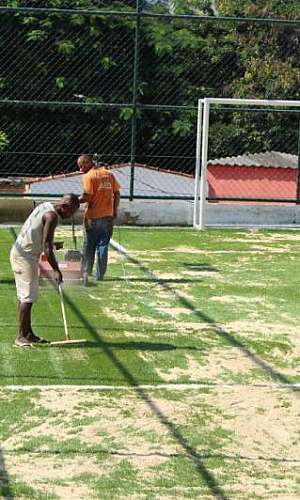 Construção de campo Construção de campo