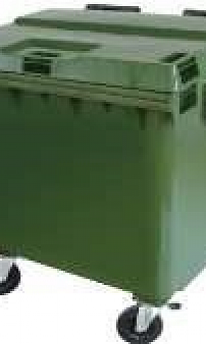 Contêiner de quatro rodas Contêiner de quatro rodas