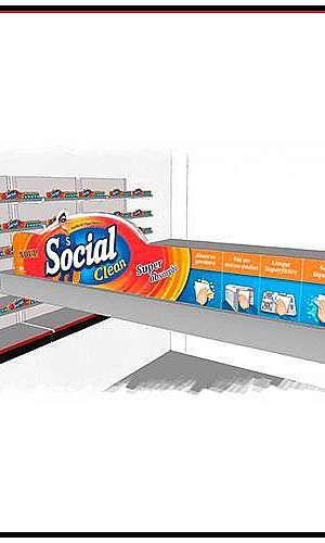 Faixa de gôndola Faixa de gôndola