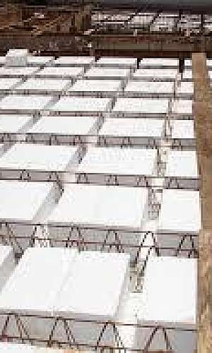 Laje pré moldada maciça Laje pré moldada maciça