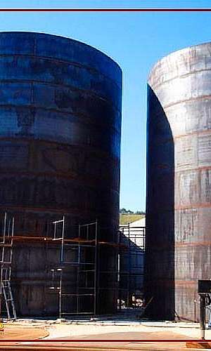 Tanque de armazenamento de agua Tanque de armazenamento de agua